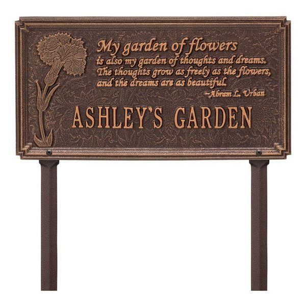 Dianthus Garden Dedication Plaques